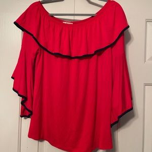 Boutique off the shoulder top